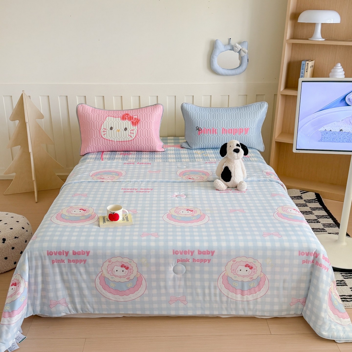 91家纺网 家纺一手货源 找家纺 （总）顾里家纺 2026新款韩系少女凉感冰皮夏被夏凉被空调被-第二组