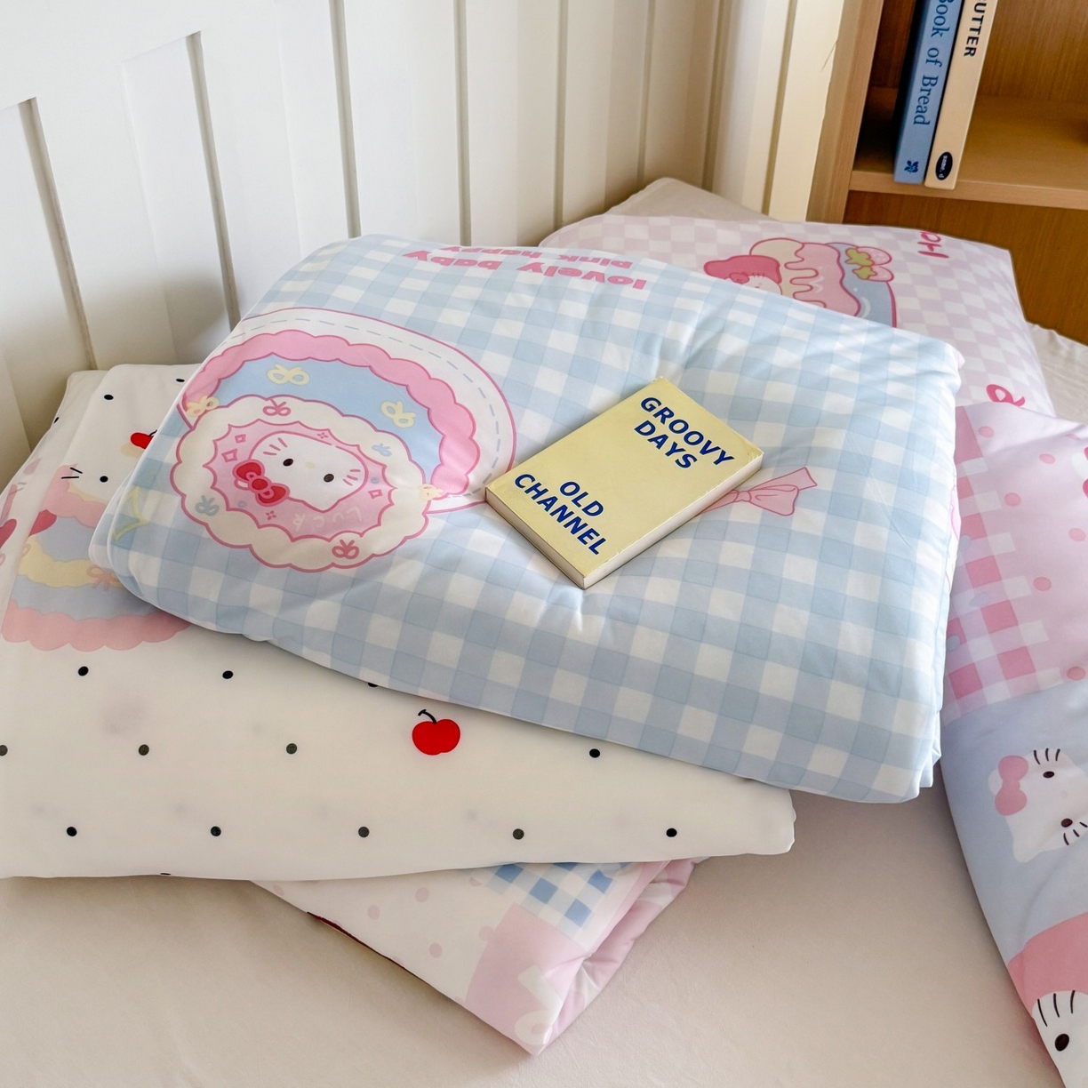 顾里家纺 2026新款韩系少女凉感冰皮夏被夏凉被空调被-第二组 组合图仅供展示-不可下单