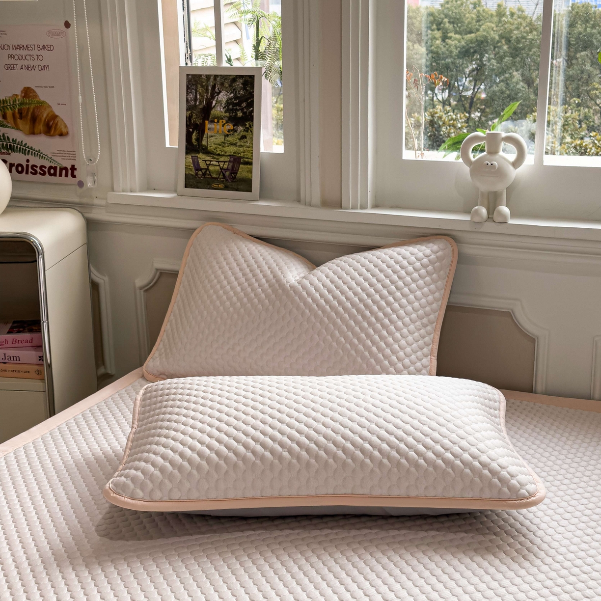 91家纺网 家纺一手货源 找家纺 （总）孩子王家纺 2026春夏新款冰豆豆凉席凉感值过0.21冰丝床单单件冰丝席家用空调软席凉席席子