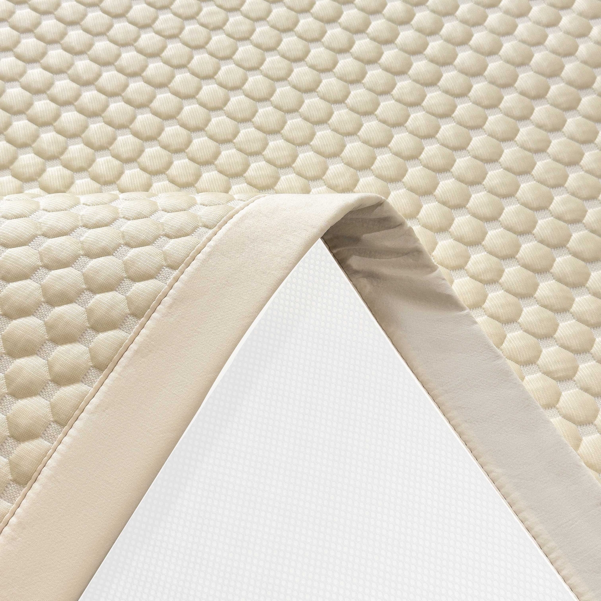 91家纺网 家纺一手货源 找家纺 孩子王家纺 2026春夏新款冰豆豆凉席凉感值过0.21冰丝床单单件冰丝席家用空调软席凉席席子 奶酪黄-床铺款