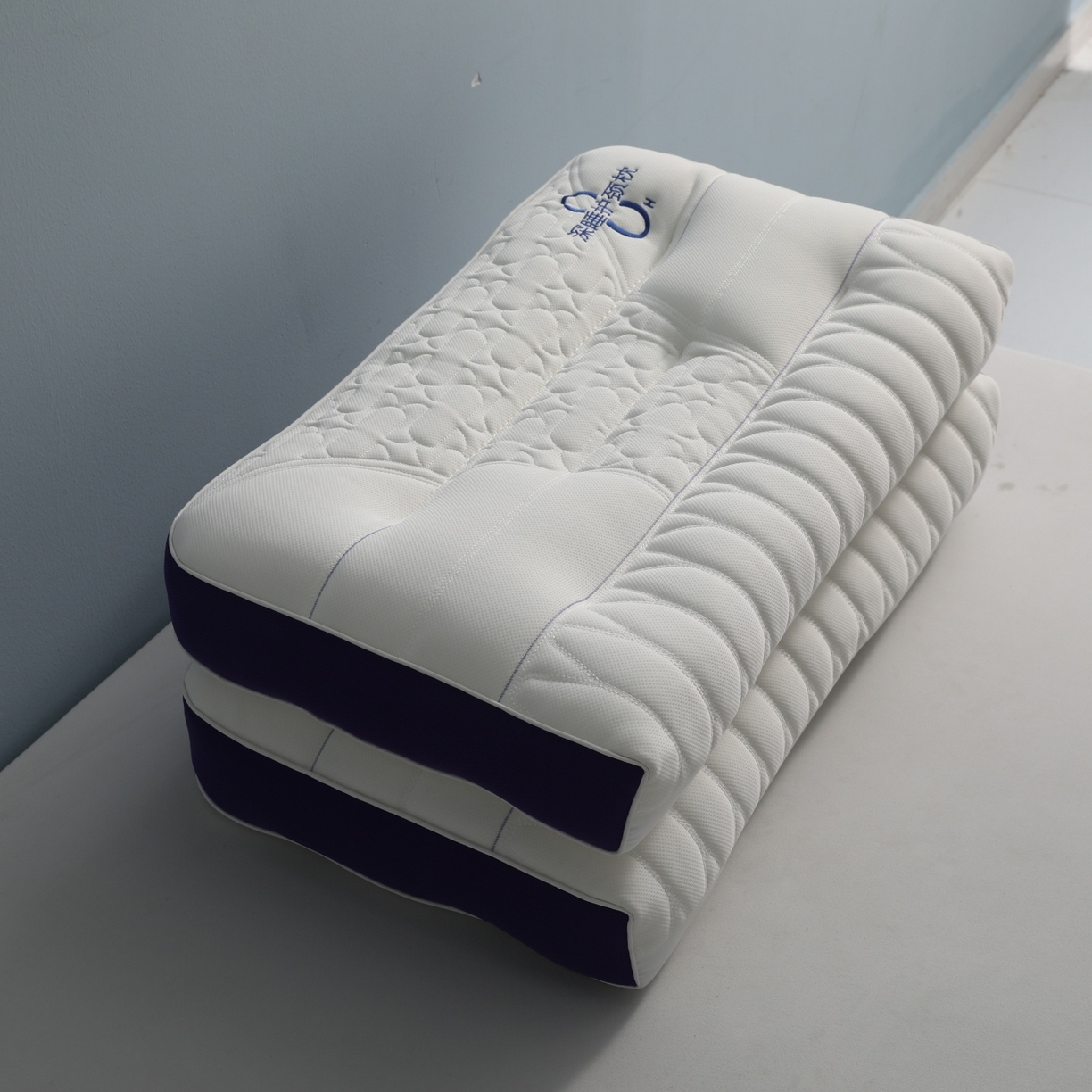 91家纺网 家纺一手货源 找家纺 （总）小米枕芯 2026新款8小时深睡护颈枕助睡眠枕两色枕头枕芯