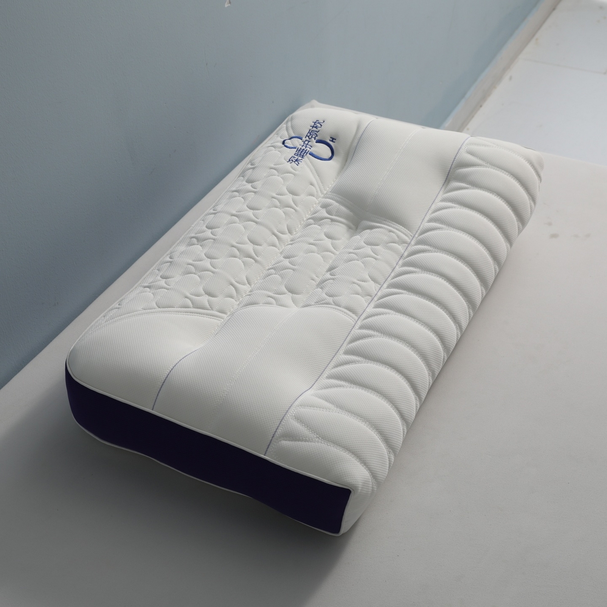 91家纺网 家纺一手货源 找家纺 （总）小米枕芯 2026新款8小时深睡护颈枕助睡眠枕两色枕头枕芯