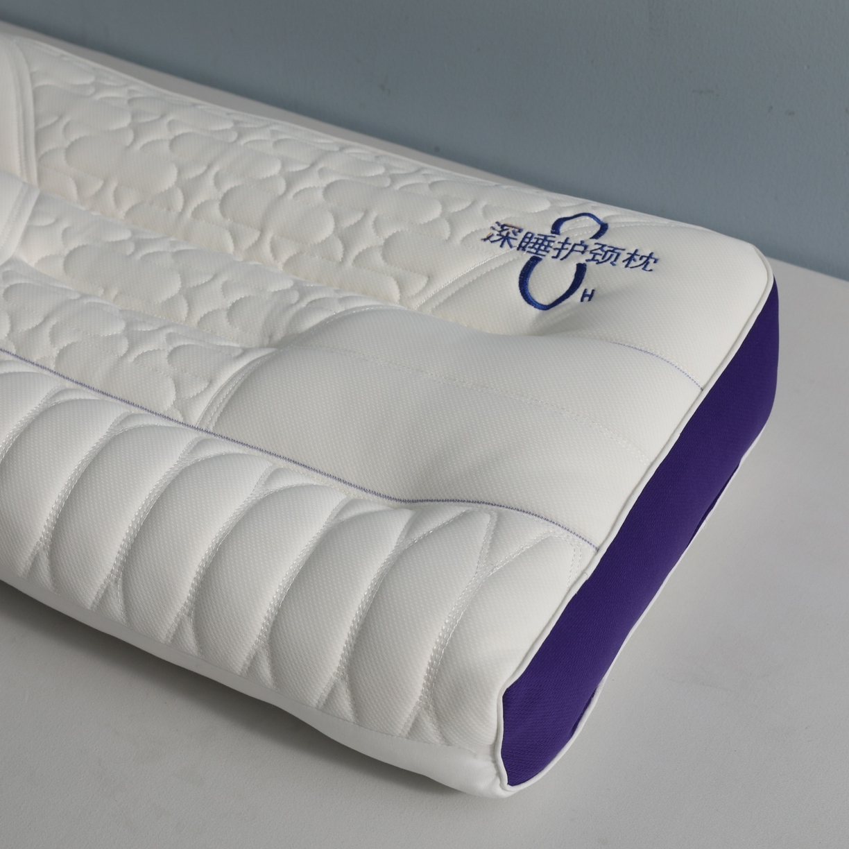 91家纺网 家纺一手货源 找家纺 （总）小米枕芯 2026新款8小时深睡护颈枕助睡眠枕两色枕头枕芯