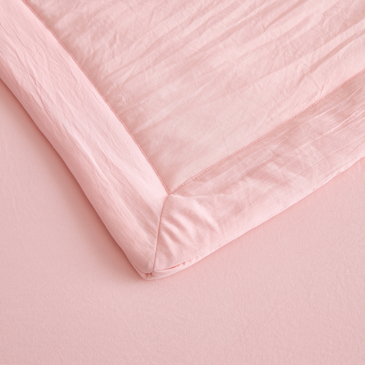 91家纺网 家纺一手货源 找家纺 尊妙被业 2026新款水洗棉棉花夏被100%新疆棉花被被子被芯填充包检测 蔷薇粉