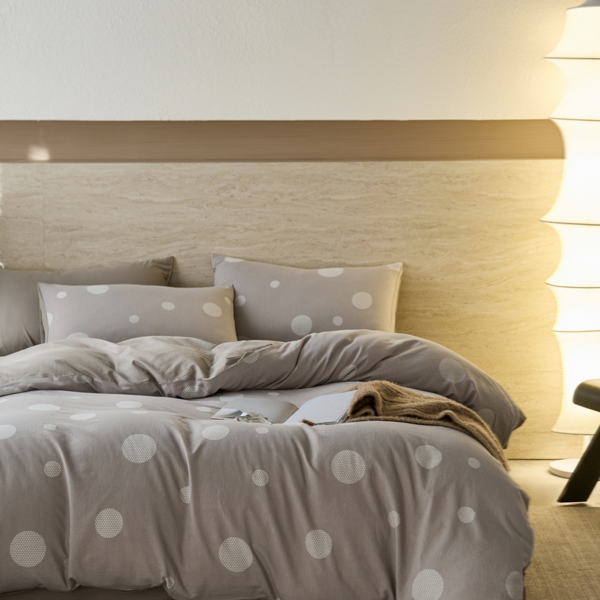 91家纺网 家纺一手货源 找家纺 （总）安莱生活 2026年新品水洗棉全棉纯棉色织提花系列四件套