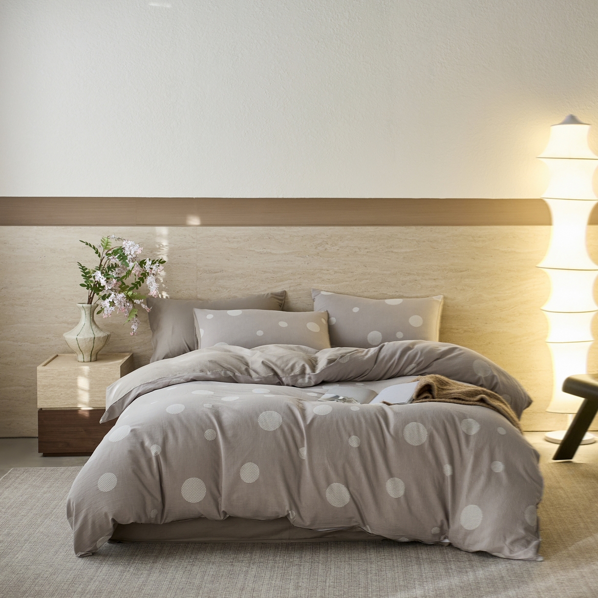 91家纺网 家纺一手货源 找家纺 （总）安莱生活 2026年新品水洗棉全棉纯棉色织提花系列四件套