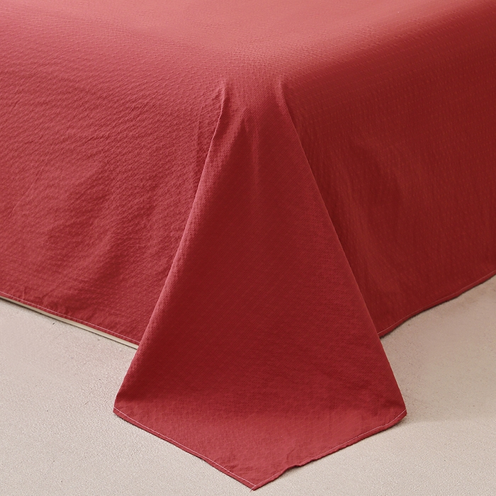 91家纺网 家纺一手货源 找家纺 北部居 2026新款柔软泡芙纱高克重印花四件套 碎花小兔