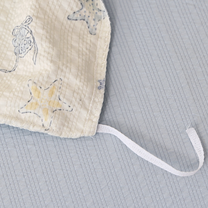 91家纺网 家纺一手货源 找家纺 北部居 2026新款柔软泡芙纱高克重印花四件套 点点阑珊