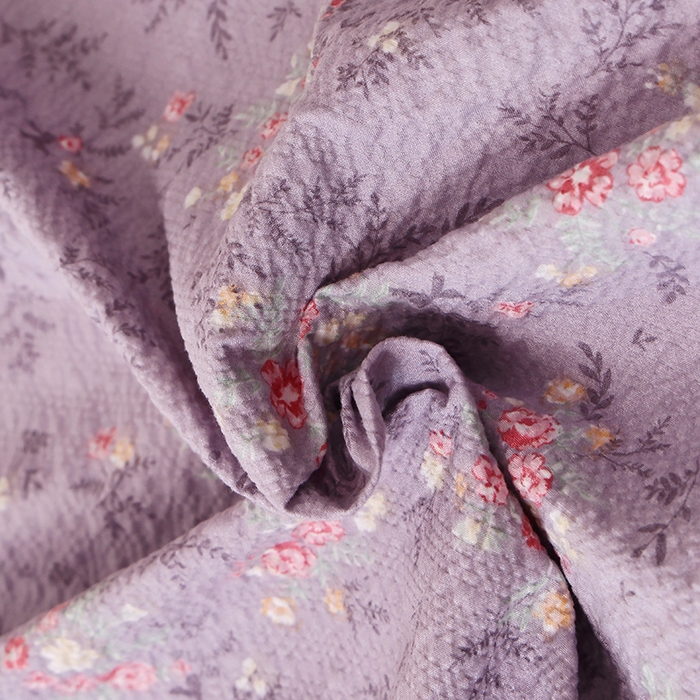 91家纺网 家纺一手货源 找家纺 北部居 2026新款柔软泡芙纱高克重印花四件套 浮光流韵