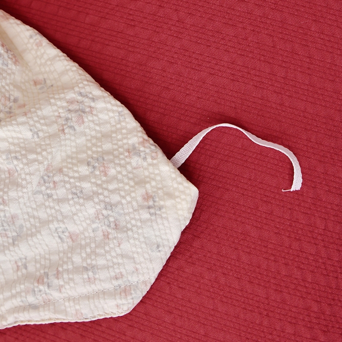 91家纺网 家纺一手货源 找家纺 北部居 2026新款柔软泡芙纱高克重印花四件套 碎花小兔