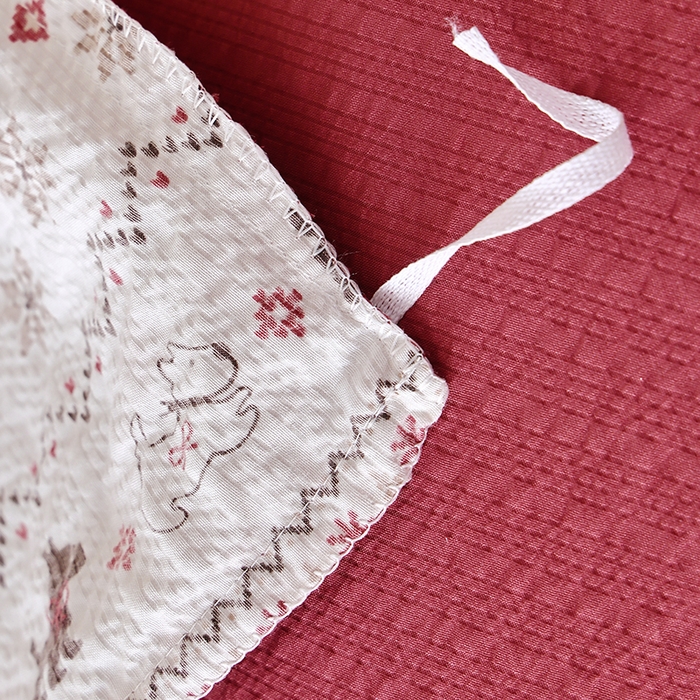 91家纺网 家纺一手货源 找家纺 北部居 2026新款柔软泡芙纱高克重印花四件套 玫瑰小狗