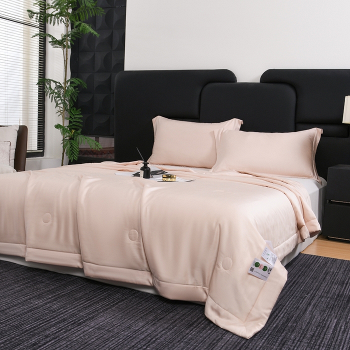 91家纺网 家纺一手货源 找家纺 枕星记忆枕 2026新款莫代尔夏被 莫代尔浅玉