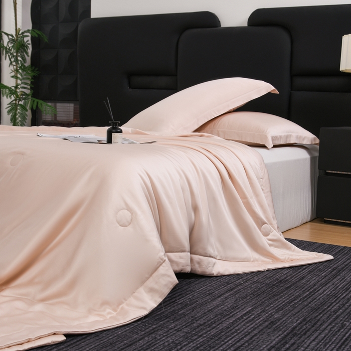 91家纺网 家纺一手货源 找家纺 枕星记忆枕 2026新款莫代尔夏被 莫代尔浅玉