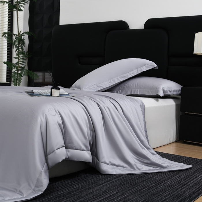 91家纺网 家纺一手货源 找家纺 枕星记忆枕 2026新款莫代尔夏被 莫代尔深灰