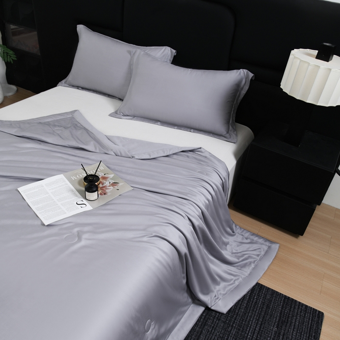 91家纺网 家纺一手货源 找家纺 枕星记忆枕 2026新款莫代尔夏被 莫代尔深灰