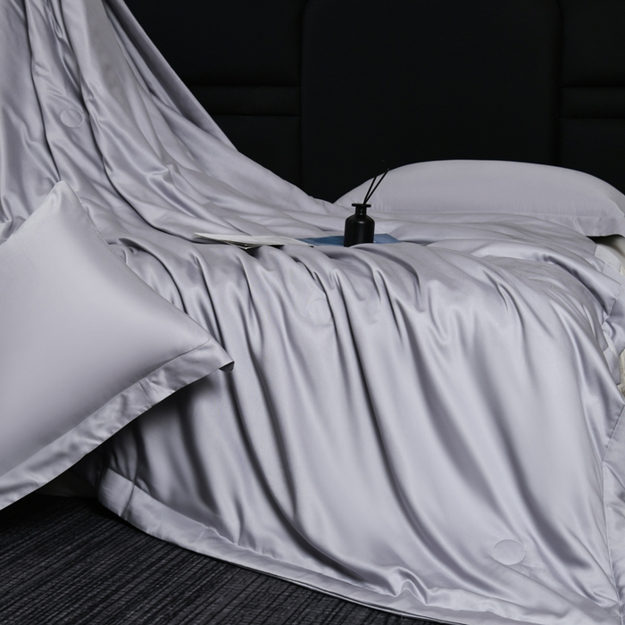 91家纺网 家纺一手货源 找家纺 枕星记忆枕 2026新款莫代尔夏被 莫代尔深灰