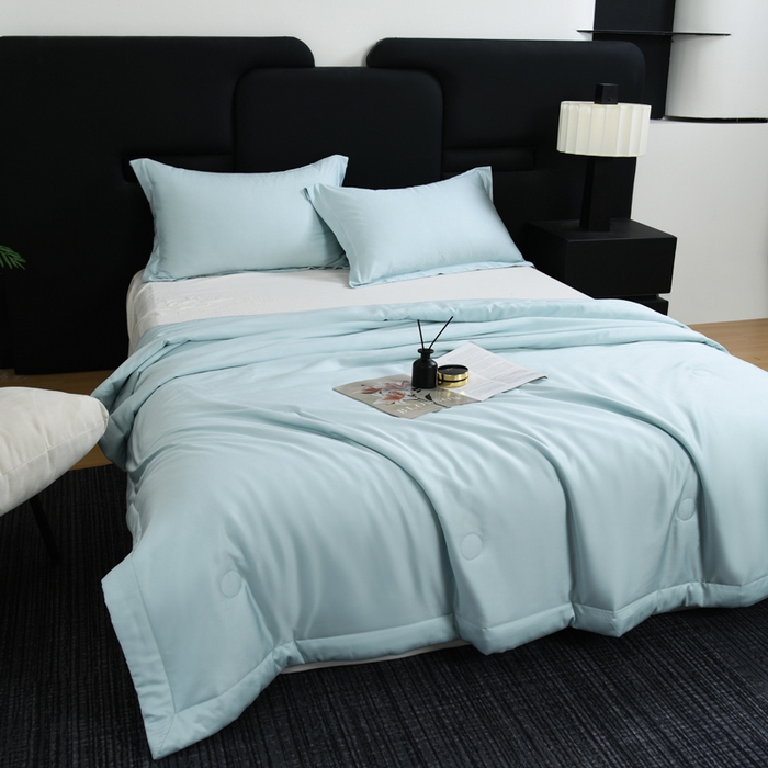 91家纺网 家纺一手货源 找家纺 枕星记忆枕 2026新款莫代尔夏被 莫代尔天蓝