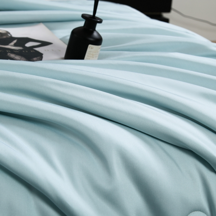 91家纺网 家纺一手货源 找家纺 枕星记忆枕 2026新款莫代尔夏被 莫代尔天蓝