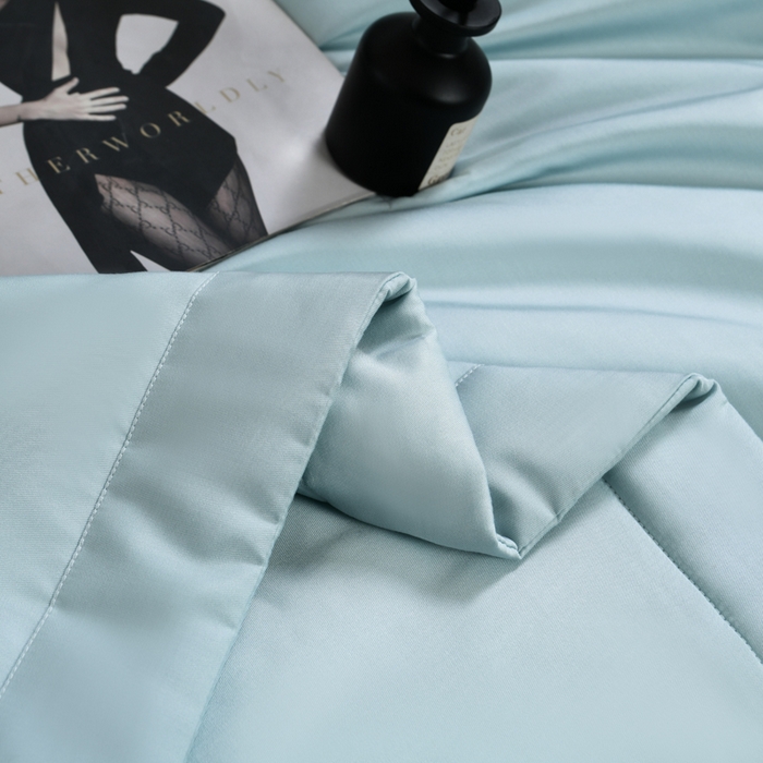 91家纺网 家纺一手货源 找家纺 枕星记忆枕 2026新款莫代尔夏被 莫代尔天蓝