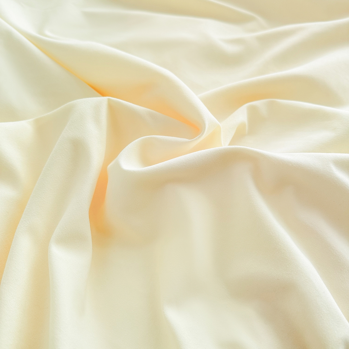 91家纺网 家纺一手货源 找家纺 佑泽家纺 2026新款亲肤水洗棉四件套 奶油黄