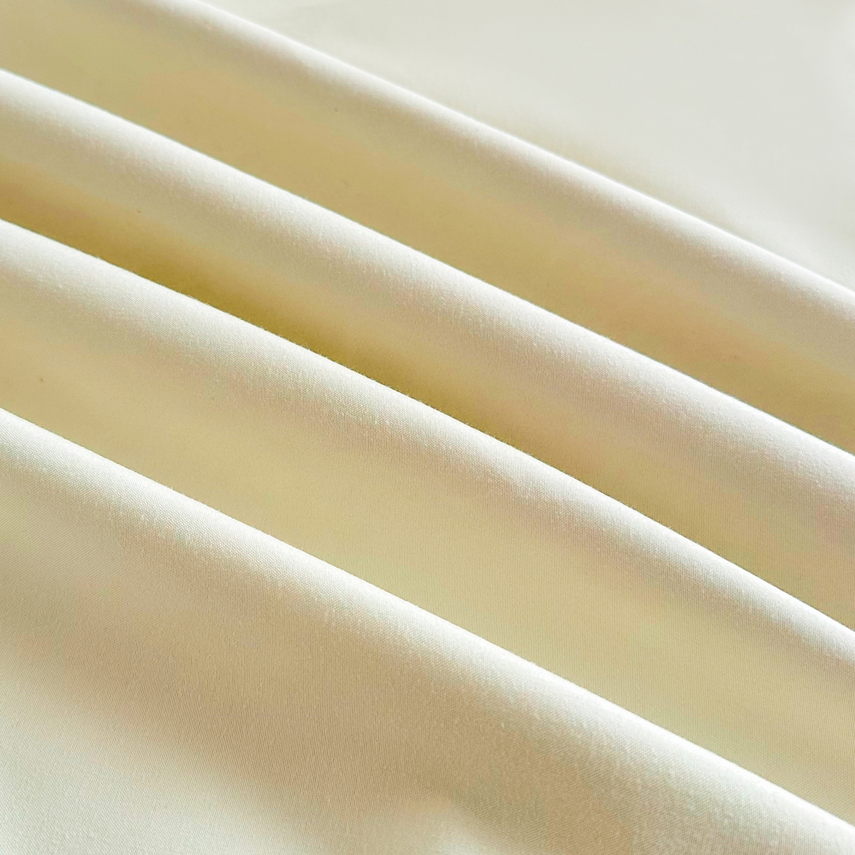 91家纺网 家纺一手货源 找家纺 佑泽家纺 2026新款亲肤水洗棉四件套 奶油黄+月光灰