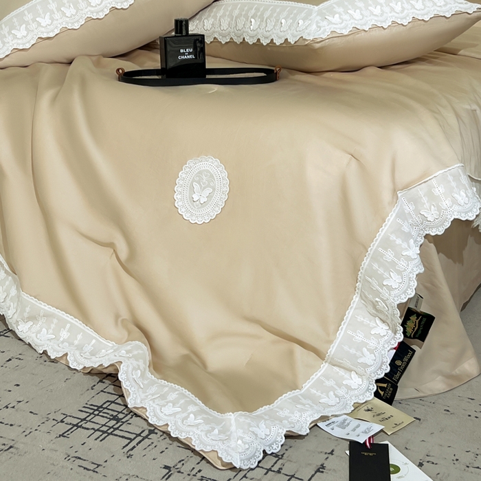 91家纺网 家纺一手货源 找家纺 （总）桂雅居家纺 2026新款百支天丝（酵素水洗工艺）-维纳斯法式女神被（单夏被充值会员-15，夏被四件套充值会员-20，送精美包装）