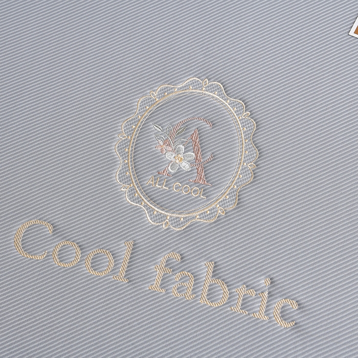 91家纺网 家纺一手货源 找家纺 （总）小牛席业 2026新款ALL cool 全凉感绣花凉感冰丝席凉席席子