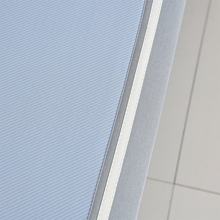 91家纺网 家纺一手货源 找家纺 小牛席业 2026新款ALL cool 全凉感绣花凉感冰丝席凉席席子 ALL cool-蓝色