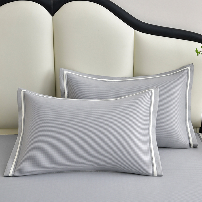 91家纺网 家纺一手货源 找家纺 小牛席业 2026新款ALL cool 全凉感绣花凉感冰丝席凉席席子 ALL cool-灰色