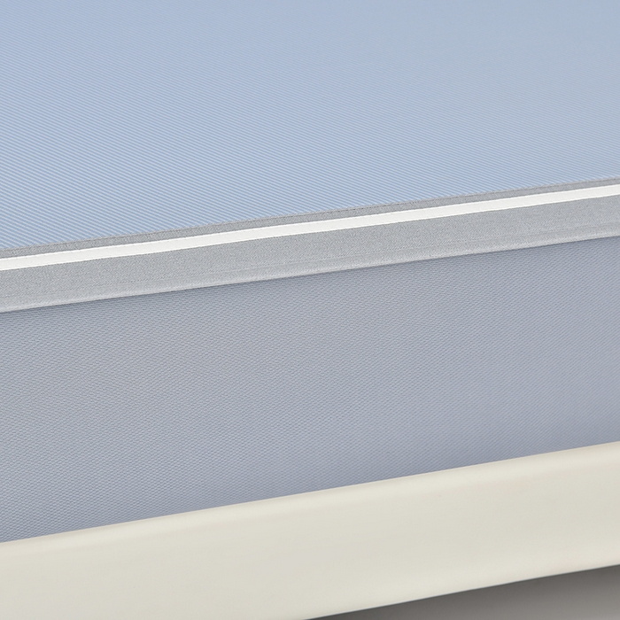 91家纺网 家纺一手货源 找家纺 小牛席业 2026新款ALL cool 全凉感绣花凉感冰丝席凉席席子床笠款 ALL cool-蓝色