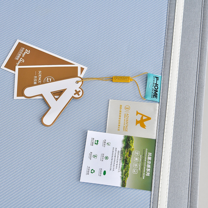 91家纺网 家纺一手货源 找家纺 小牛席业 2026新款ALL cool 全凉感绣花凉感冰丝席凉席席子床笠款 ALL cool-蓝色