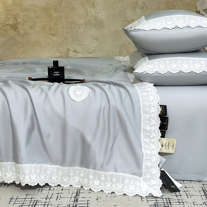 91家纺网 家纺一手货源 找家纺 桂雅居家纺 2026新款百支天丝（酵素水洗工艺）-维纳斯法式女神被（单夏被充值会员-15，夏被四件套充值会员-20，送精美包装） 斯卡其灰