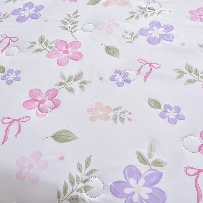 91家纺网 家纺一手货源 找家纺 念家居 2026新款水洗棉夏被夏凉被空调被直播爆款 桃喜粉黛