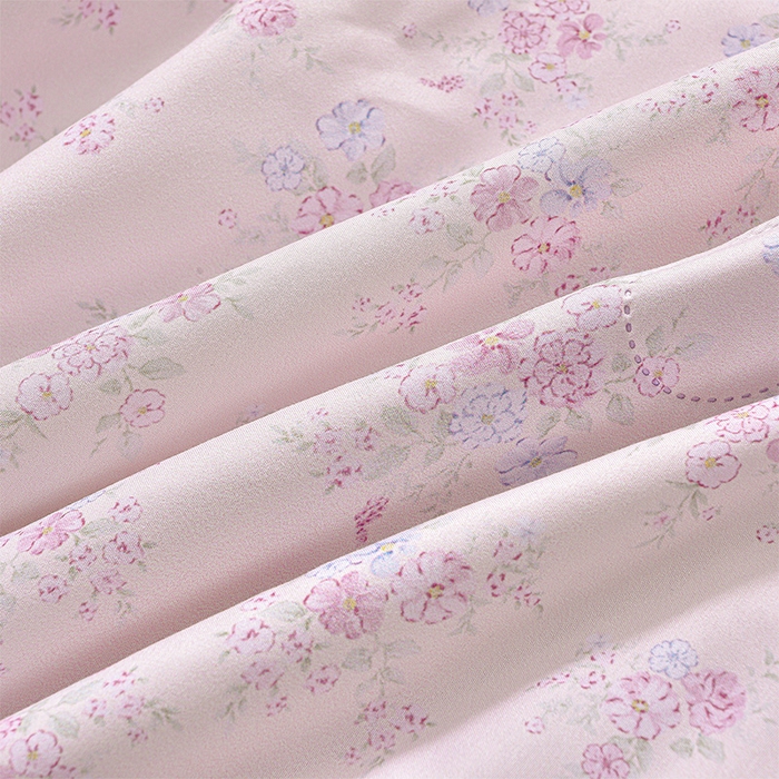 91家纺网 家纺一手货源 找家纺 念家居 2026新款水洗棉夏被夏凉被空调被直播爆款 紫雾花影