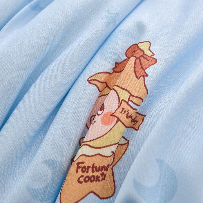 91家纺网 家纺一手货源 找家纺 念家居 2026新款水洗棉夏被夏凉被空调被直播爆款 浅蓝小精灵