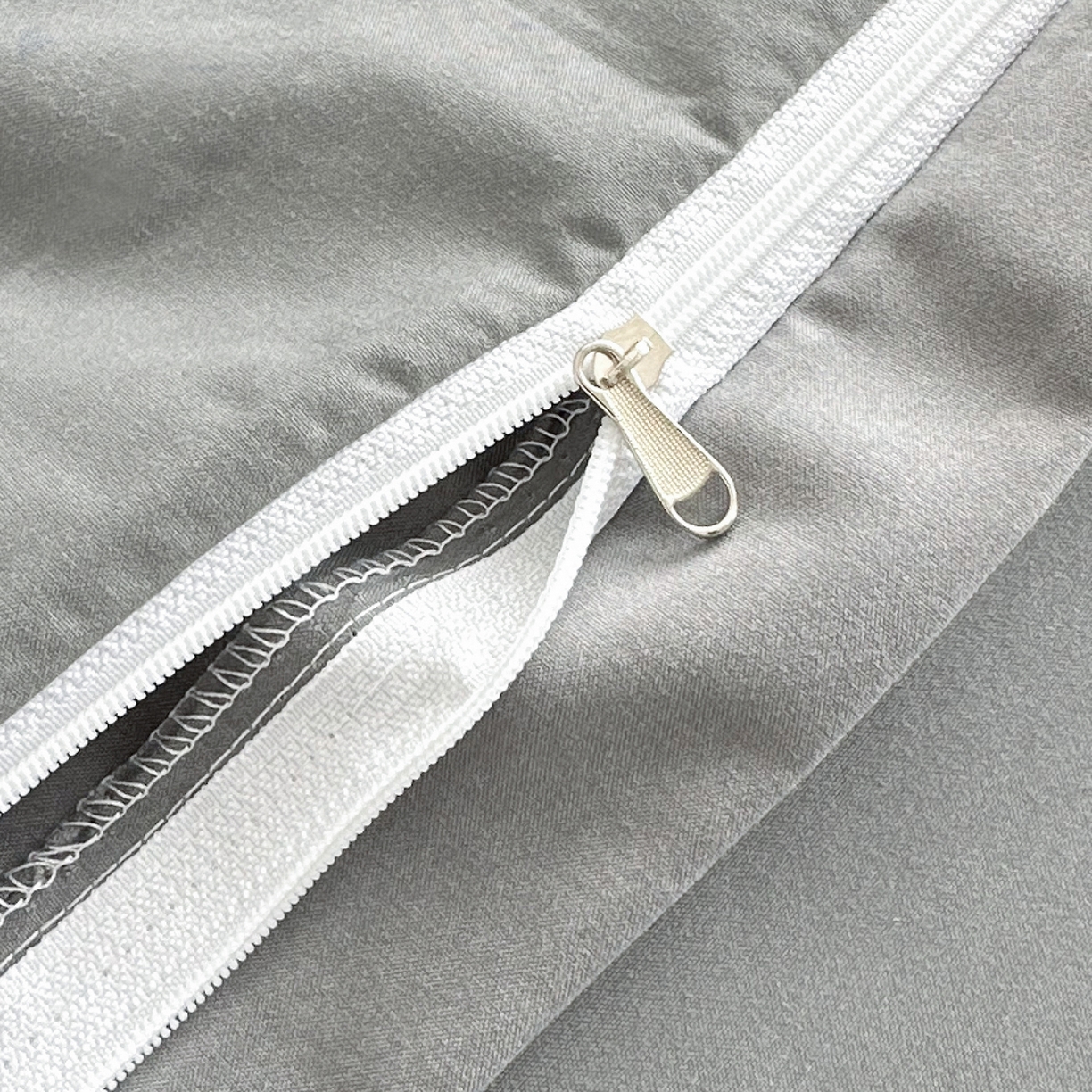 91家纺网 家纺一手货源 找家纺 佑泽家纺 2026新款亲肤水洗棉四件套 钻石灰