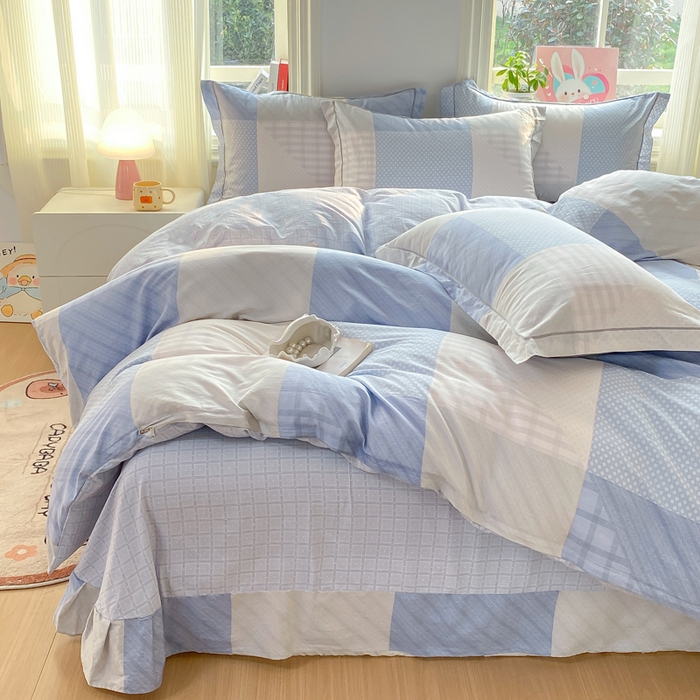 91家纺网 家纺一手货源 找家纺 （总）凌鼎 2026新款多规格掉边全棉印花四件套