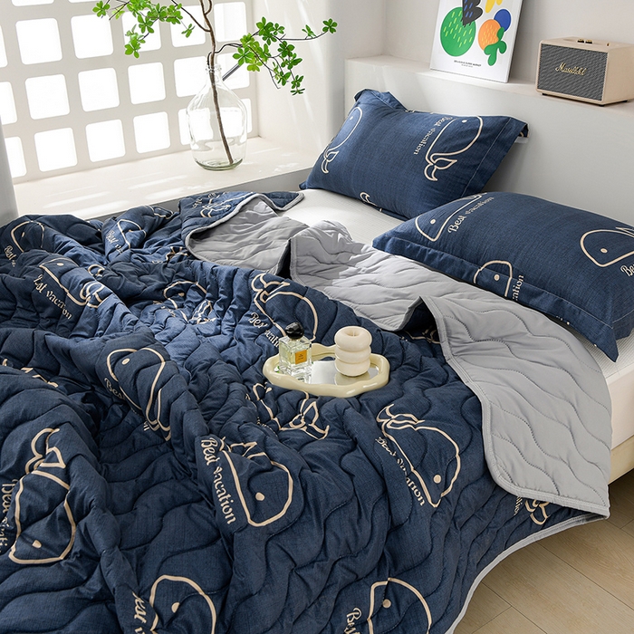 91家纺网 家纺一手货源 找家纺 （总）圣靓家纺 2026新款清柔水洗夏被被子被芯