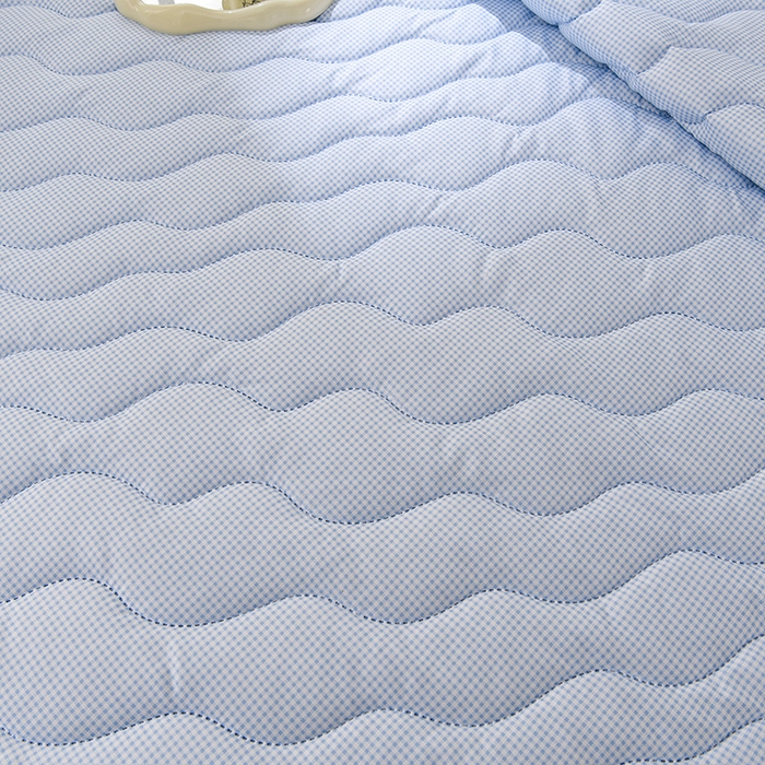 91家纺网 家纺一手货源 找家纺 圣靓家纺 2026新款清柔水洗夏被被子被芯 唯一-蓝