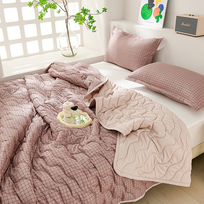 91家纺网 家纺一手货源 找家纺 （总）圣靓家纺 2026新款清柔水洗夏被被子被芯