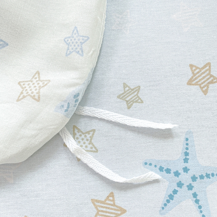 91家纺网 家纺一手货源 找家纺 凌鼎 2026新款多规格掉边全棉印花四件套 贝母星空