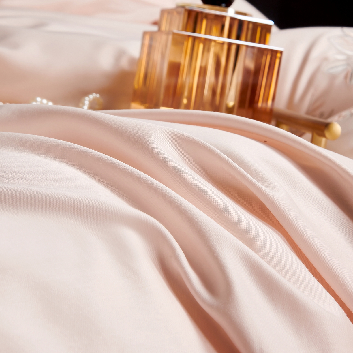 91家纺网 家纺一手货源 找家纺 U品汇 2026新品韩版公主风花边款立体刺绣花纯棉全棉水洗棉四件套A类100%棉 炫雅-烟花粉