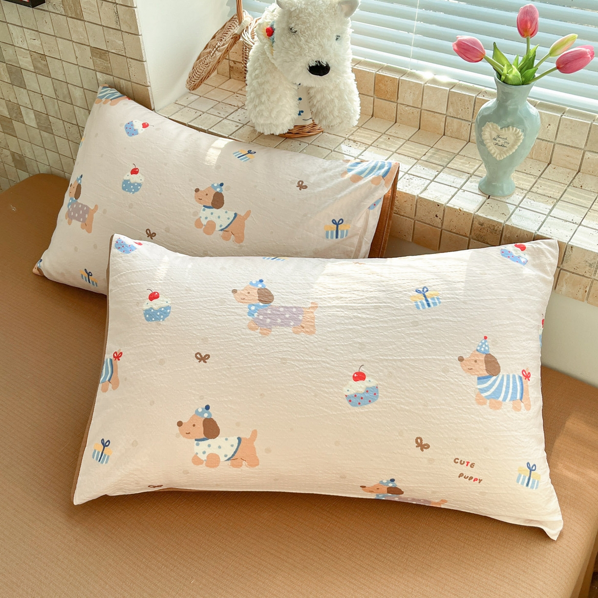 91家纺网 家纺一手货源 找家纺 川悦生活 2026新款A类双层皱皱纱夏被空调被 夏被可乐腊肠