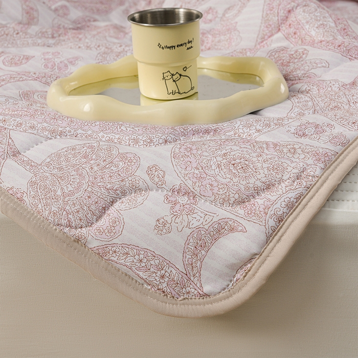 91家纺网 家纺一手货源 找家纺 圣楚家纺 2026新款清柔水洗夏被被子被芯 流年