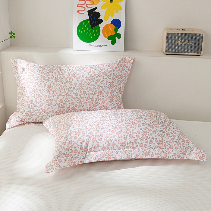 91家纺网 家纺一手货源 找家纺 圣楚家纺 2026新款清柔水洗夏被被子被芯 春序-粉