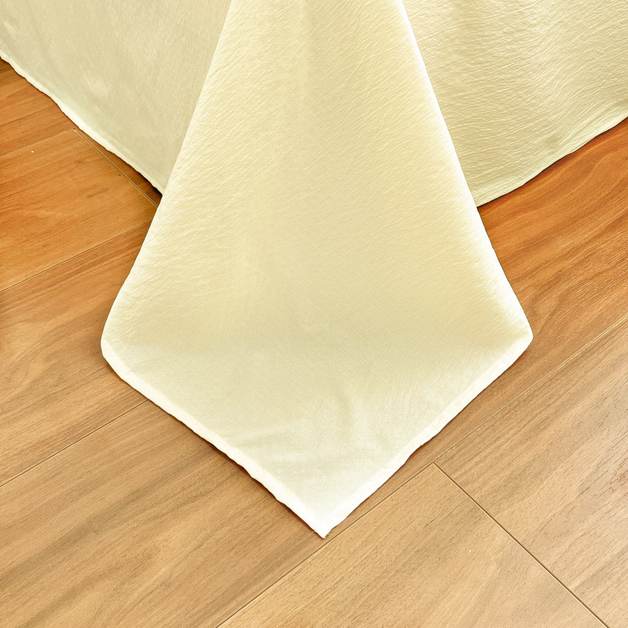 91家纺网 家纺一手货源 找家纺 川悦生活 2026新款A类双层皱皱纱夏被空调被 夏被恰星星