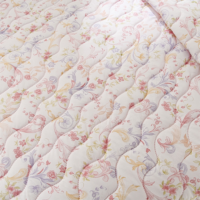 91家纺网 家纺一手货源 找家纺 圣楚家纺 2026新款清柔水洗夏被被子被芯 芳华