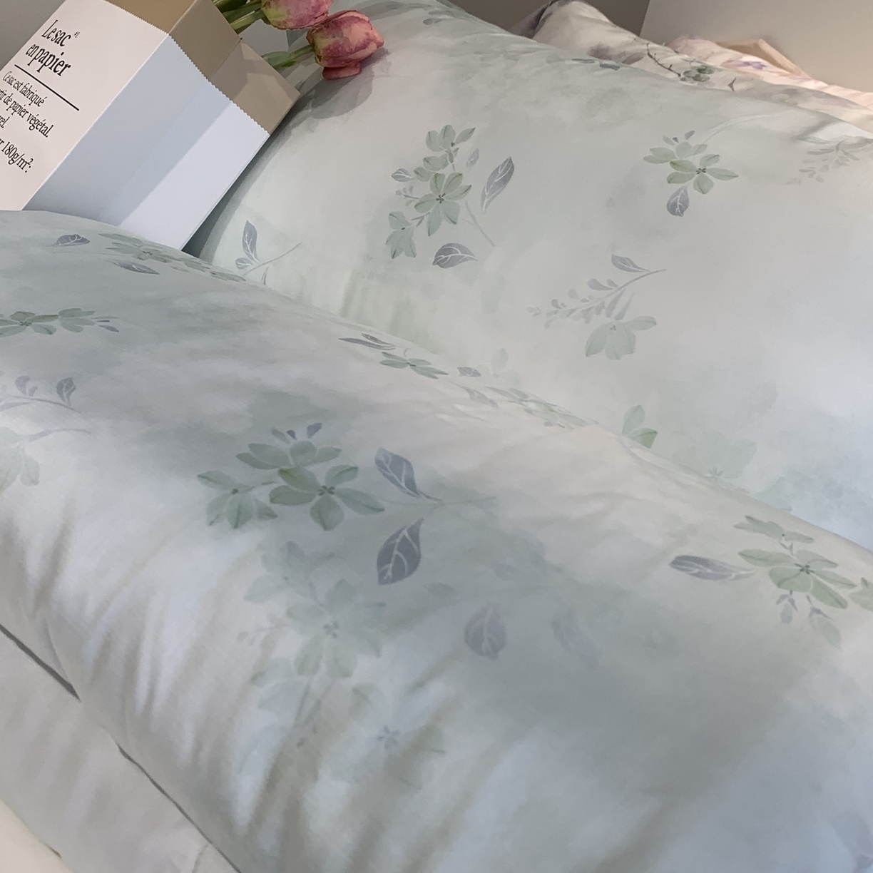 91家纺网 家纺一手货源 找家纺 ROZ home 蕊姿家居 2026新款天丝棉夏被夏凉被空调被 浮香-绿