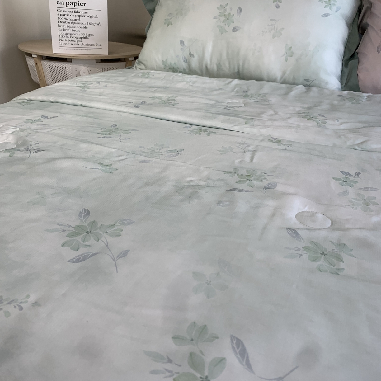 91家纺网 家纺一手货源 找家纺 ROZ home 蕊姿家居 2026新款天丝棉夏被夏凉被空调被 浮香-绿