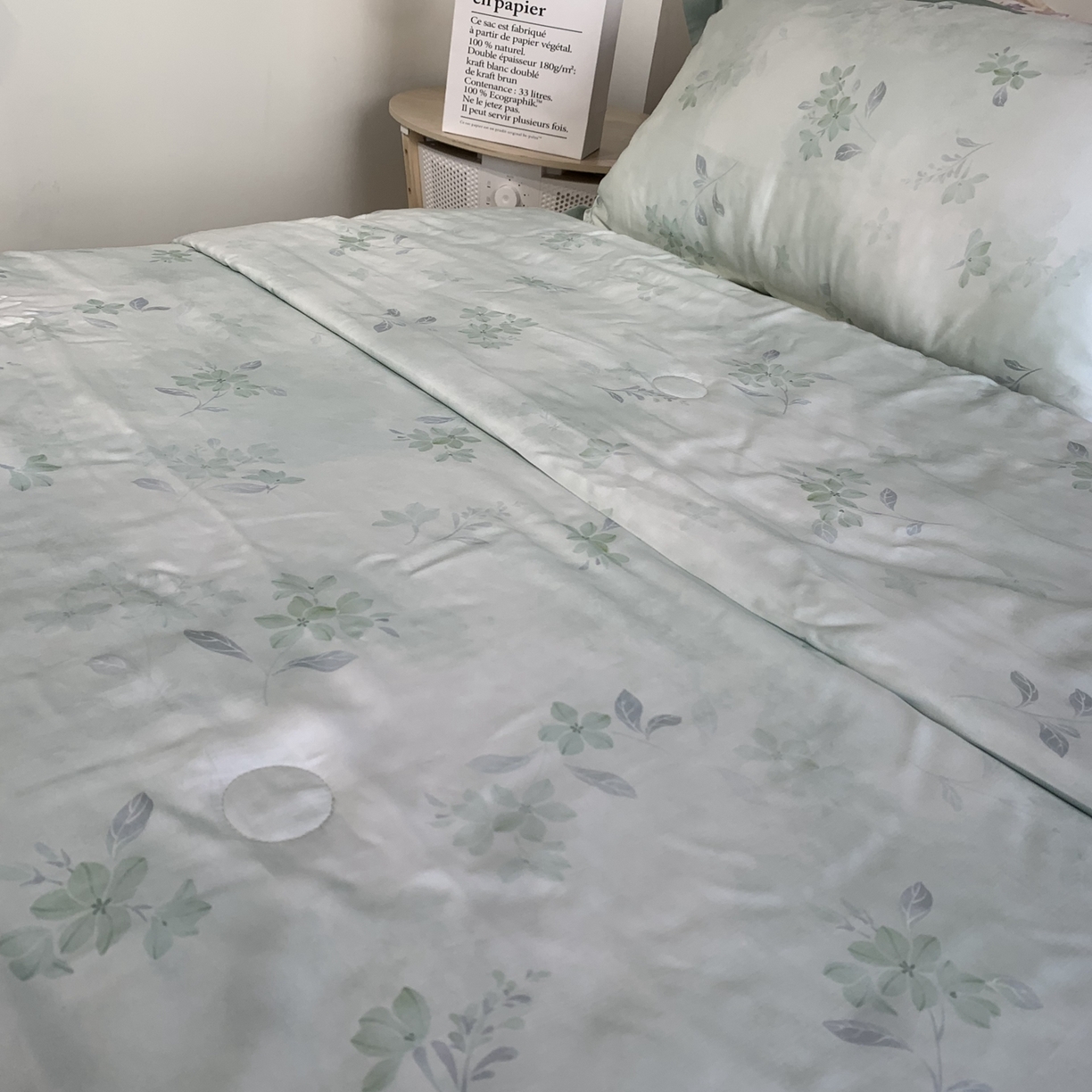 91家纺网 家纺一手货源 找家纺 ROZ home 蕊姿家居 2026新款天丝棉夏被夏凉被空调被 浮香-绿